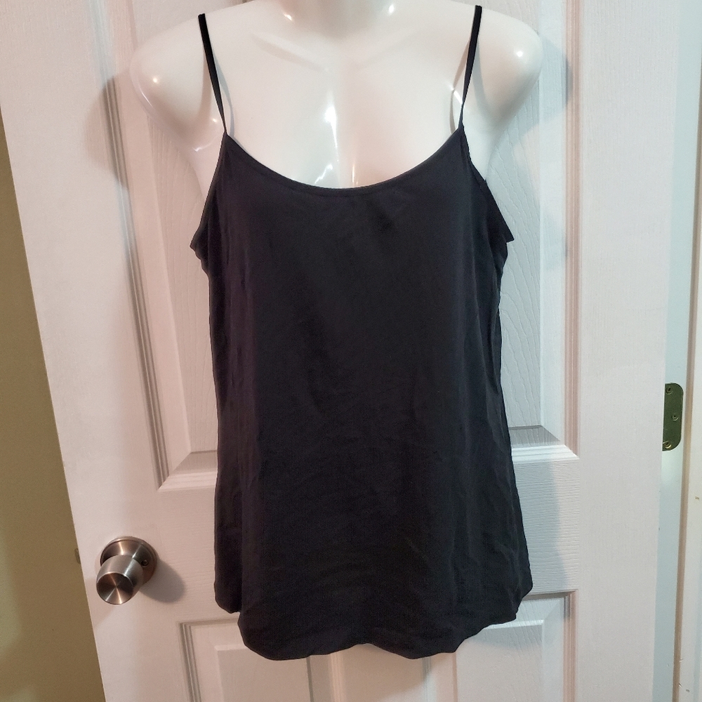 Black tank top